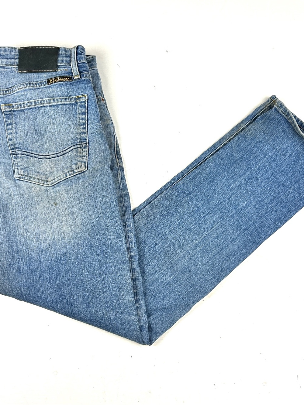 Civilianaire x Allen Edmonds Walker Jeans Mens 32x31 Blue Denim Made in USA